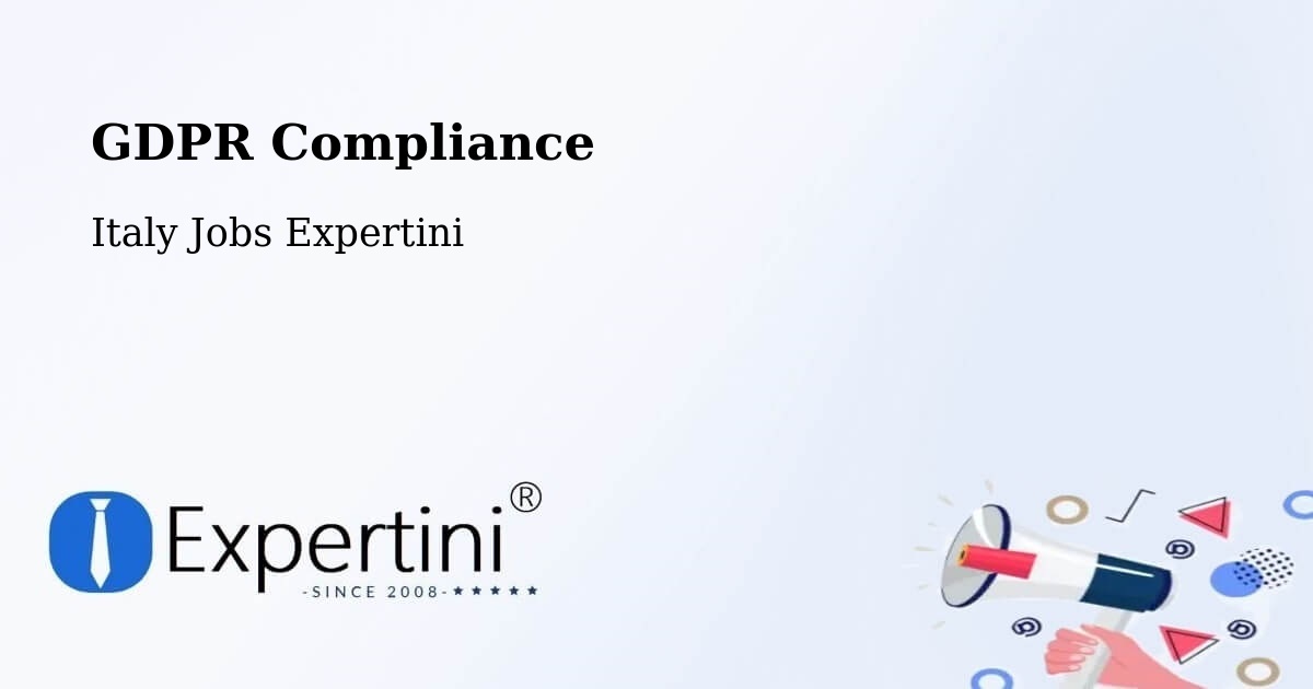 GDPR Compliance - Italy Jobs Expertini